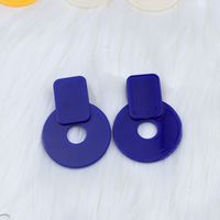 Simple Style Geometric Arylic Earrings sku image 11