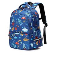 Cute Spaceship Square Zipper Fashion Backpack main image 3
