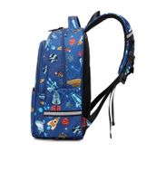 Cute Spaceship Square Zipper Fashion Backpack main image 2