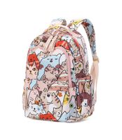 Fashion Animal Square Zipper Functional Backpack main image 1