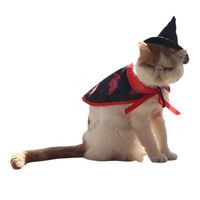 Süß Tuch Halloween Kürbis Kleidung Für Haustiere sku image 6