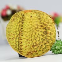 Women's Fruit Plush Zipper Coin Purses sku image 9