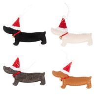 Christmas Dog Nonwoven Party Hanging Ornaments main image 4
