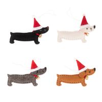 Christmas Dog Nonwoven Party Hanging Ornaments main image 6