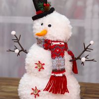 Christmas Cute Snowman Pp Cloth Party Ornaments main image 3