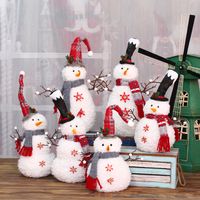 Christmas Cute Snowman Pp Cloth Party Ornaments main image 5