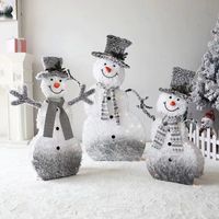 Christmas Cute Snowman Iron Party Ornaments main image 2