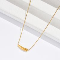 Simple Style Geometric Stainless Steel Necklace Plating Stainless Steel Necklaces 1 Piece sku image 1