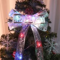 Christmas Fashion Geometric Mixed Materials Party String Lights main image 4