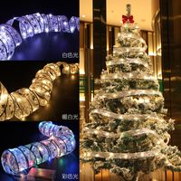 Christmas Fashion Geometric Mixed Materials Party String Lights main image 5