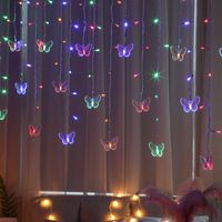 Birthday Cute Butterfly Plastic Party String Lights main image 2