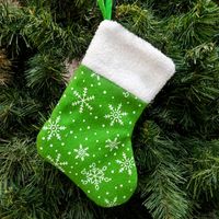 Weihnachten Socke Tuch Gruppe Hängende Ornamente main image 2