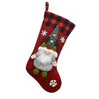 Christmas Doll Nonwoven Party Decorative Props sku image 3