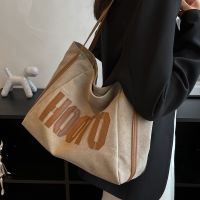 Popular High Quality Bag Women's 2022 New Summer Canvas Shoulder Bag Large Capacity Casual All-match Commute Tote Bag main image 5