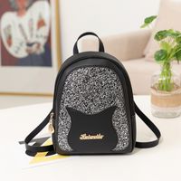 Animal Solid Color Casual Shopping Women's Backpack sku image 2