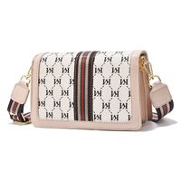 Women's Small Pu Leather Letter Cute Square Magnetic Buckle Crossbody Bag main image 4