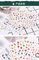 Cute Christmas Tree Snowflake Christmas Stickers Nail Decoration Accessories main image 2