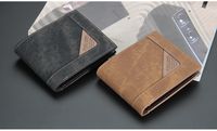 Men's Color Block Open Wallets main image 4