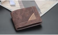 Men's Color Block Open Wallets main image 3