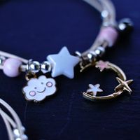 Simple Style Star Alloy Metal Bracelets main image 5