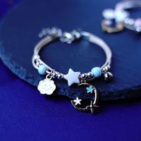 Simple Style Star Alloy Metal Bracelets main image 4
