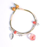 Simple Style Flower Alloy Beaded Bracelets main image 2