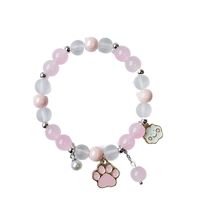 Simple Style Clouds Cat Alloy Beaded Bracelets main image 2