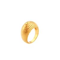 Fashion Solid Color Stainless Steel Rings Copper Rings sku image 2