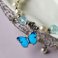 Fashion Butterfly Alloy Flowers Bracelets main image 3