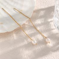 Großhandel Mode Einfarbig Rostfreier Stahl Perle Überzug Armbänder Ohrringe Halskette main image 2