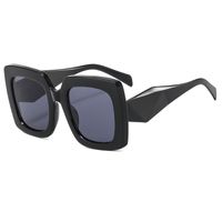 Fashion Solid Color Pc Uv400 Resin Square Full Frame Women's Sunglasses main image 3