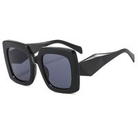 Mode Einfarbig Pc Uv400 Harz Quadrat Vollbild Sonnenbrille Der Frauen main image 3