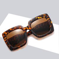 Fashion Solid Color Pc Uv400 Resin Square Full Frame Women's Sunglasses main image 1