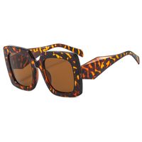 Fashion Solid Color Pc Uv400 Resin Square Full Frame Women's Sunglasses sku image 4