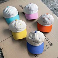 Inventory Children&#39;s Fisherman Hat Broken Color Hat Children&#39;s Spring And Autumn Baseball Cap Peaked Cap Cloth Cap Autumn And Winter Hats sku image 115