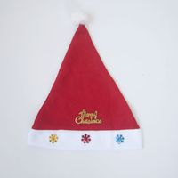 Christmas Cute Christmas Hat Brushed Cloth Party Christmas Hat sku image 7