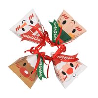 Weihnachten Weihnachtsmann Schneemann Papier Gruppe Zubehör Für Geschenkverpackungen main image 2