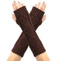 Women's Simple Style Solid Color Acrylic Gloves sku image 6