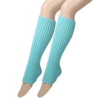Frau Einfacher Stil Einfarbig Mischen Acryl Jacquard Socken Über Die Knie Socken sku image 17