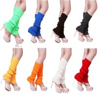 Women's Simple Style Solid Color Blending Acrylic Jacquard Socks Over The Knee Socks main image 4