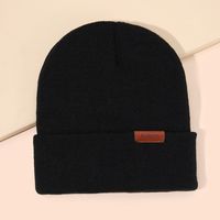 Unisex Basic Solid Color Eaveless Wool Cap sku image 2