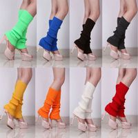 Women's Simple Style Solid Color Blending Acrylic Jacquard Socks Over The Knee Socks main image 6