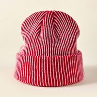 Unisex Basic Stripe Wool Cap main image 5