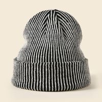 Unisex Basic Stripe Wool Cap sku image 1