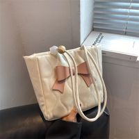 Women's Small Pu Leather Bow Knot Classic Style Flip Cover Underarm Bag sku image 2