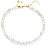 Elegant Geometrisch Künstliche Perle Perlen Frau Halskette sku image 3