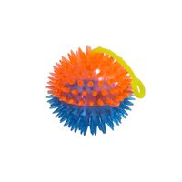 Spike Kontrast Farbe Flash Elastischen Massage Ball Haustier Spielzeug main image 5
