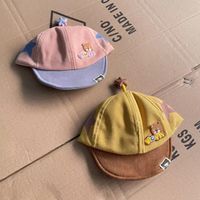 Inventory Children&#39;s Fisherman Hat Broken Color Hat Children&#39;s Spring And Autumn Baseball Cap Peaked Cap Cloth Cap Autumn And Winter Hats sku image 27