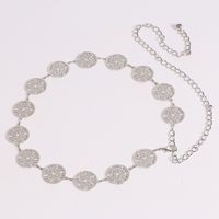 Simple Style Round Metal Women's Chain Belts sku image 3
