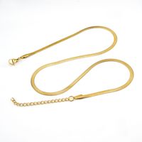 Simple Style Geometric Stainless Steel Plating Layered Necklaces main image 3